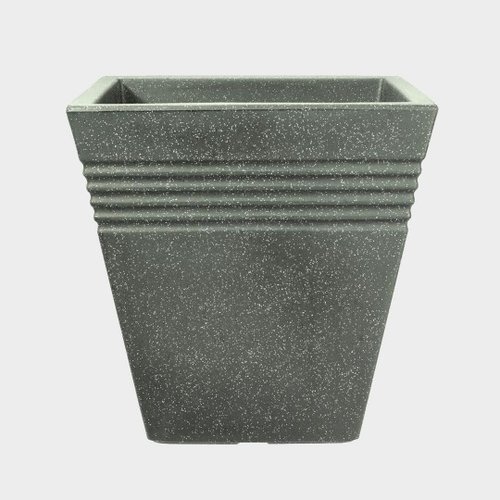 Piazza Planter SQ 34cm Marble Green - image 1