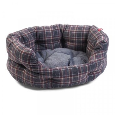 Plaid Oval Bed Medium - image 2