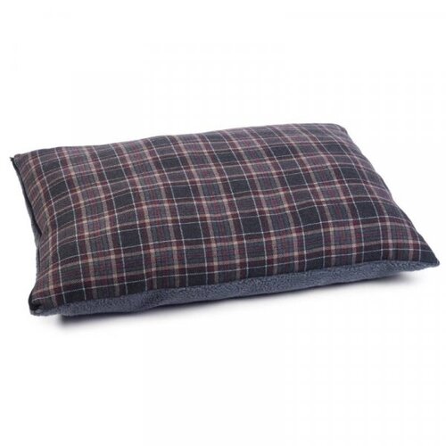 Plaid Pillow Mattress Large - image 1