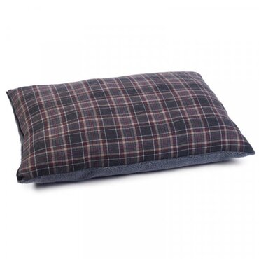 Plaid Pillow Mattress Large - image 1