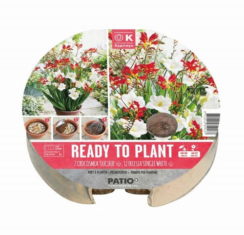 Plant-O-Mat Tray Red/White