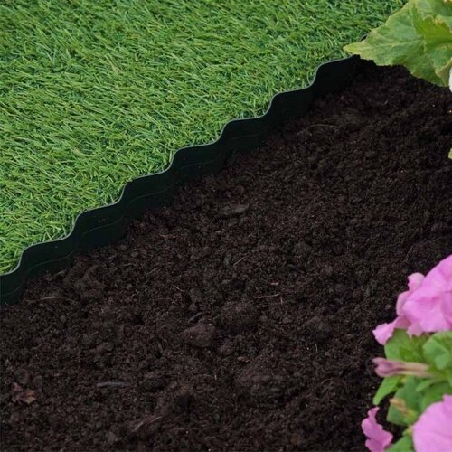 Plastic Lawn Edging - 10cmx10m - image 2