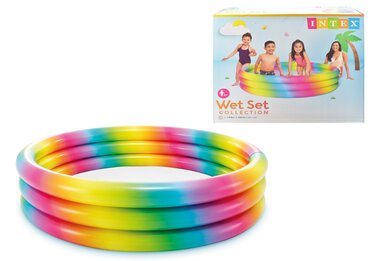 Pool Rainbow Ombre 3 Ring 66"
