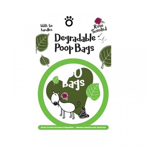 Poop Bags Degradable 150 Pack Scented