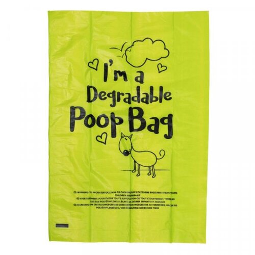 Poop Bags Degradable Pk/120 8 Rolls