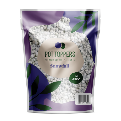 Pot Topper 'Snowfall' Handy Bag