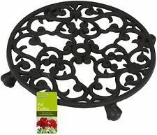 Pot Trolley Cast Iron Round 31cm