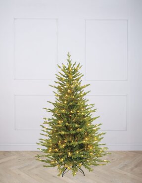 Pre-Lit Artificial Tree Vermont Spruce Tricolour - image 3
