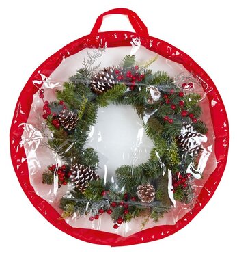 Premier Wreath Storage Bag with Clear Window  65cm Dia