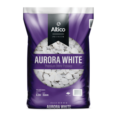 Premium Aurora White Pebbles 20-40mm - image 1