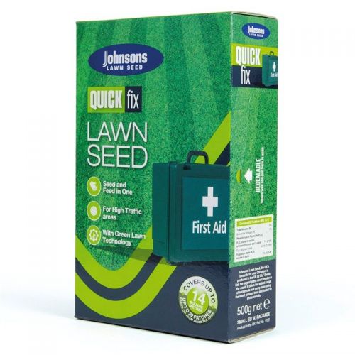 Johnsons Quick Fix Lawn Seed (500g 14sqm)