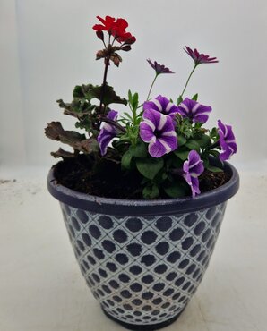 Quilt Bellpot Planter 27cm