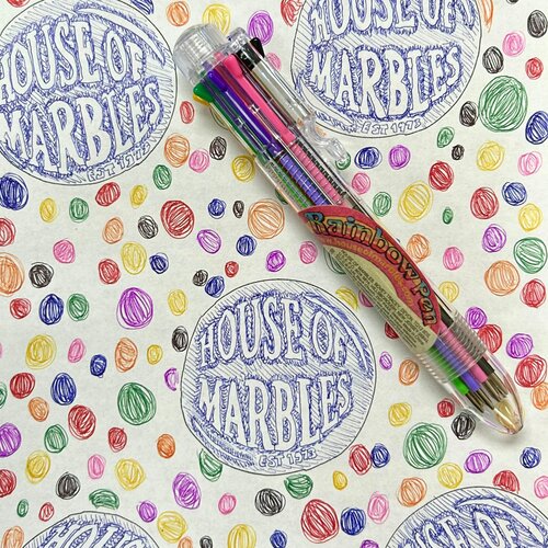 Rainbow 8 Colour Pen - image 1