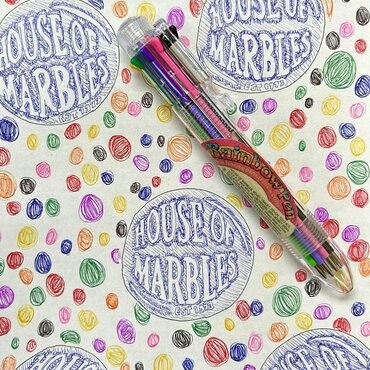 Rainbow 8 Colour Pen - image 1
