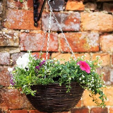 Rattan Hanging Basket 14" - image 2