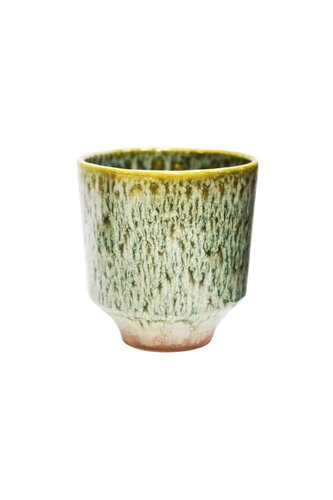 Reactive Glaze Sage Orchid Planter 13cm