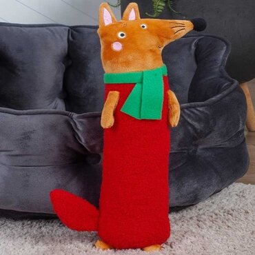 Red Fox Sausage Squeaker Large - image 2