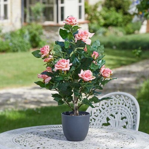 Faux Regent's Rose Perfect Pink 60cm - image 1