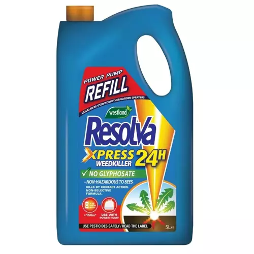 Resolva Xpress 24H Weedkiller Refill 5L Power Pump RTU