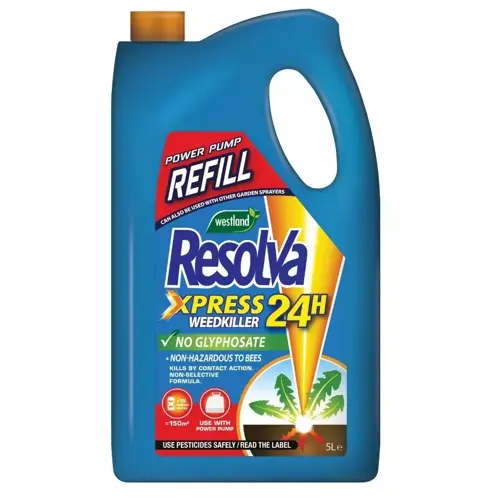 Resolva Xpress 24H Weedkiller Refill 5L Power Pump RTU