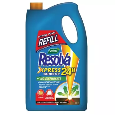 Resolva Xpress 24H Weedkiller Refill 5L Power Pump RTU