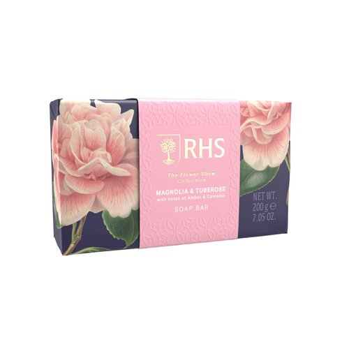 RHS Flower Show Soap Magnolia & Tuberose 200g