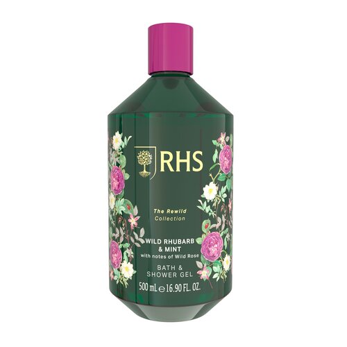 RHS Rewild Bath & Shower Gel 500ml