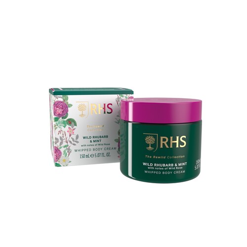 RHS Rewild Whipped Body Cream 150ml