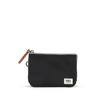 ROKA Carnaby Small Recycled Canvas Wallet (Ash) - image 1
