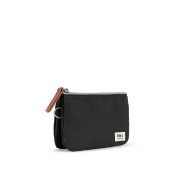 ROKA Carnaby Small Recycled Canvas Wallet (Ash) - image 2