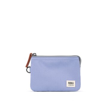 ROKA Carnaby Small Recycled Canvas Wallet (Thistle) - image 4
