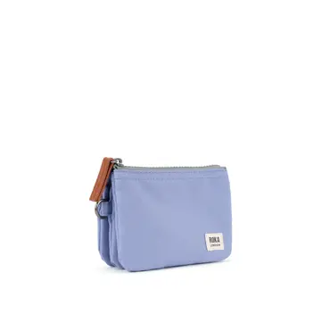 ROKA Carnaby Small Recycled Canvas Wallet (Thistle) - image 2