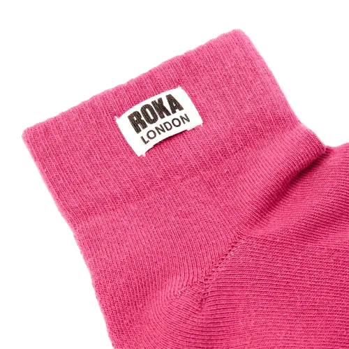 ROKA Wembley Ankes Socks Women (Granita Red) - image 2