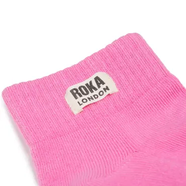 ROKA Wembley Ankle Socks Womens (Pink Carnation) - image 2