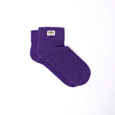 ROKA Wembley Ankle Socks Womens (Purple) - image 1