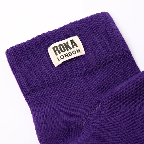 ROKA Wembley Ankle Socks Womens (Purple) - image 2