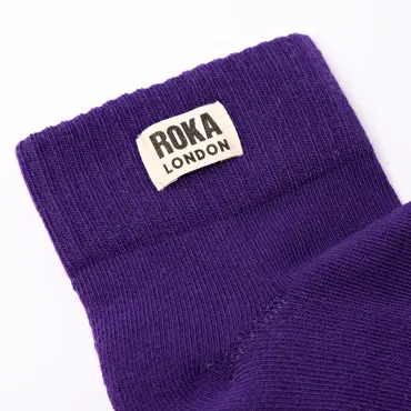 ROKA Wembley Ankle Socks Womens (Purple) - image 2