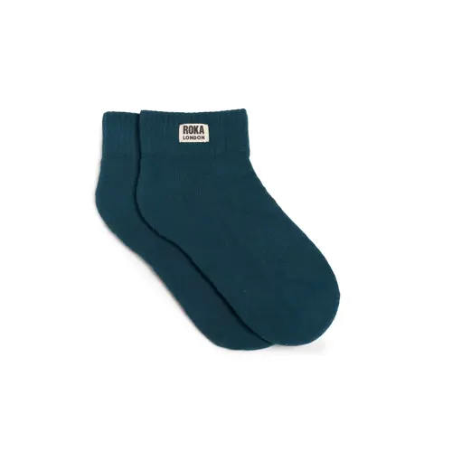 ROKA Wembley Ankle Socks Womens (Teal) - image 1