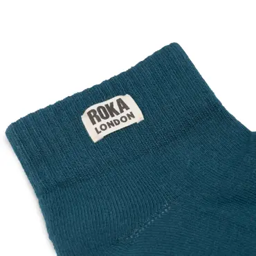 ROKA Wembley Ankle Socks Womens (Teal) - image 2
