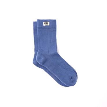ROKA Wimbledon Crew Socks Mens (Coastal Blue)