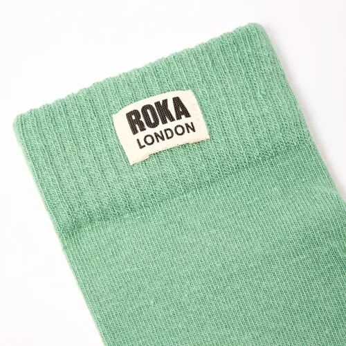 ROKA Wimbledon Crew Socks Women (Matcha) - image 2