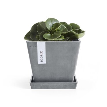 Rotterdam Eco Pot Light Grey 17.5cm - image 2