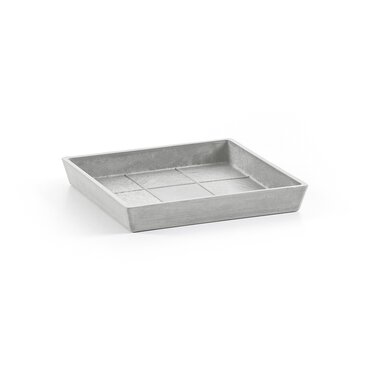 Rotterdam Eco Saucer White Grey 21cm