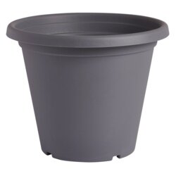 Round Plant Pot Charcoal 30cm - image 1