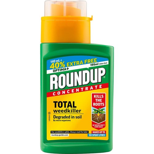Roundup Total Concentrate 140ml + 40% Extra Free = 210ml
