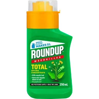 Roundup Total Optima Weed Killer 250ml Concentrate