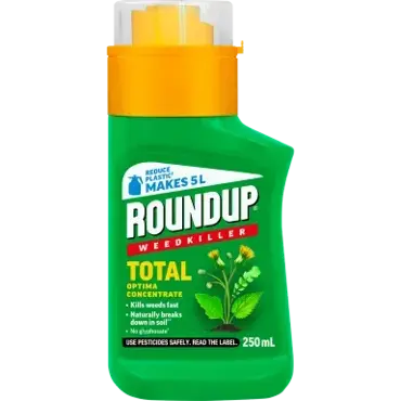Roundup Total Optima Weed Killer 250ml Concentrate