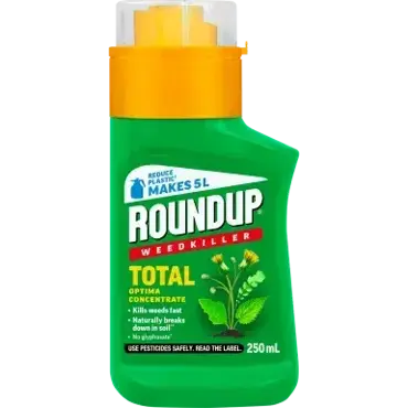 Roundup Total Optima Weed Killer 250ml Concentrate