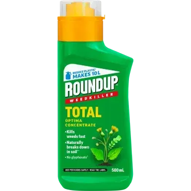 Roundup Total Optima Weed Killer 500ml Concentrate