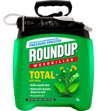 Roundup Total Optima Weed Killer RTU 5L Pump N Go